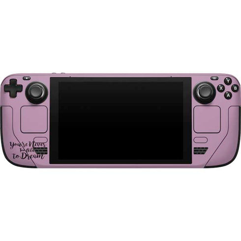 Disney Princess Rapunzel Never Too Old To Dream Art Steam Deck Handheld Gaming Computer Skin